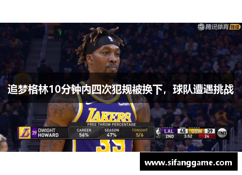 追梦格林10分钟内四次犯规被换下，球队遭遇挑战